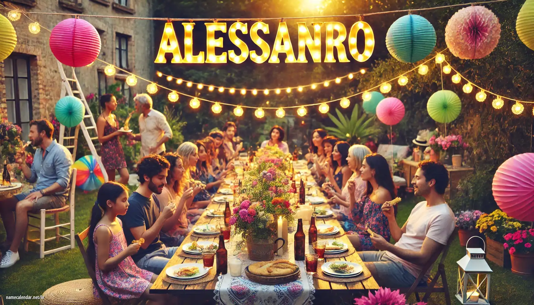 Vārda dienas un vārda svinēšana - Alessandro