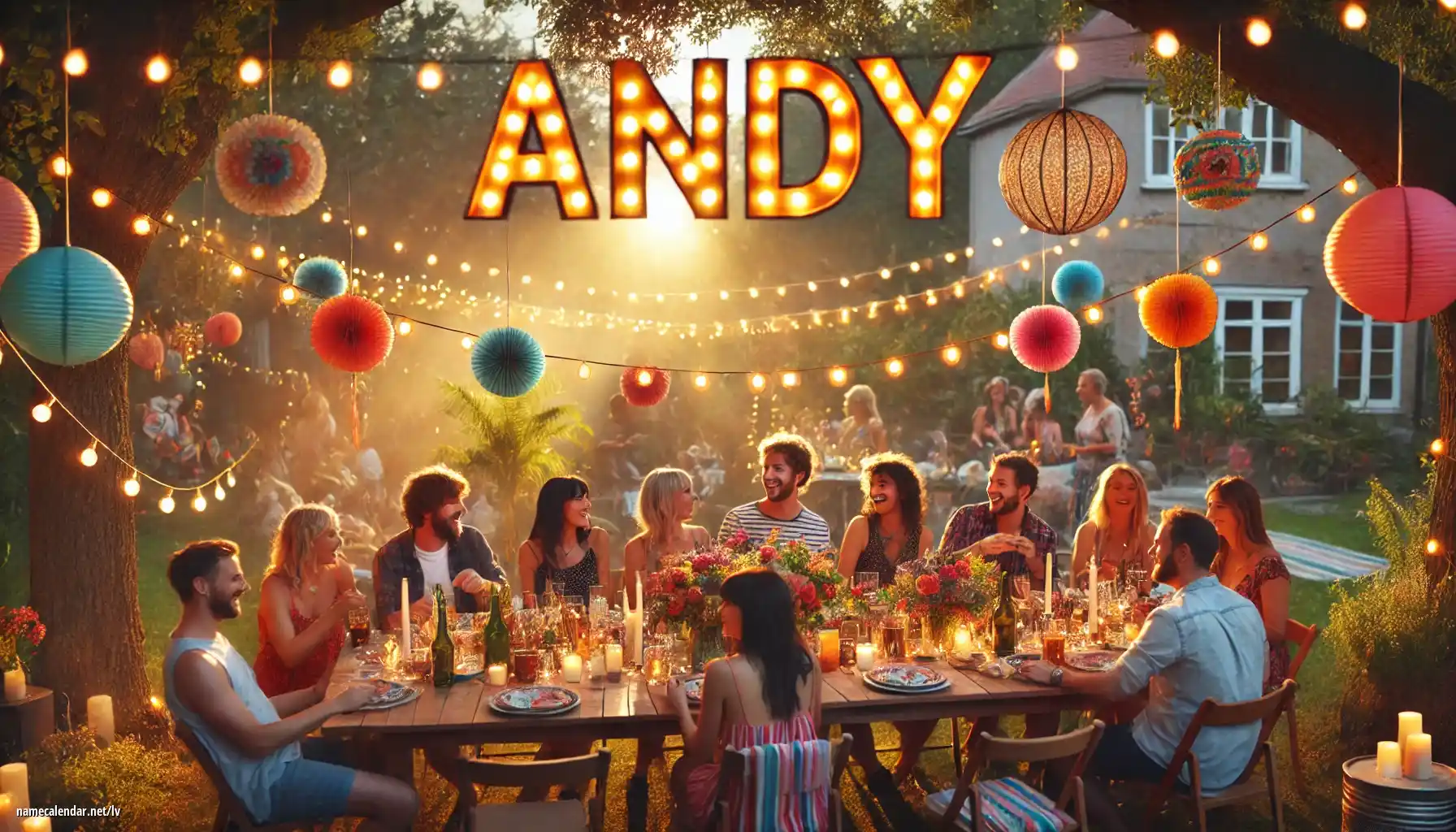 Vārda dienas un vārda svinēšana - Andy