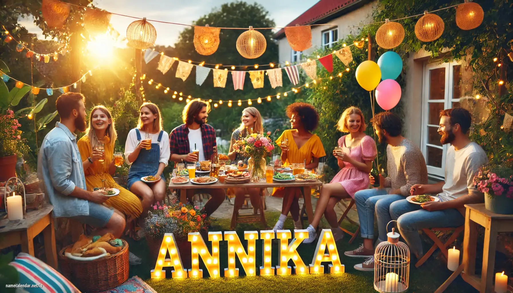 Vārda dienas un vārda svinēšana - Annika