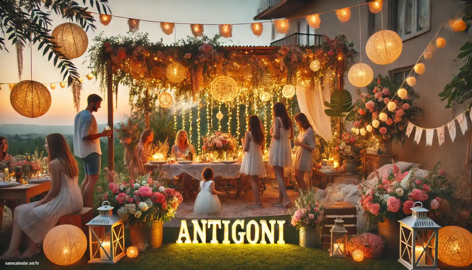 Vārda dienas un vārda svinēšana - Antigoni