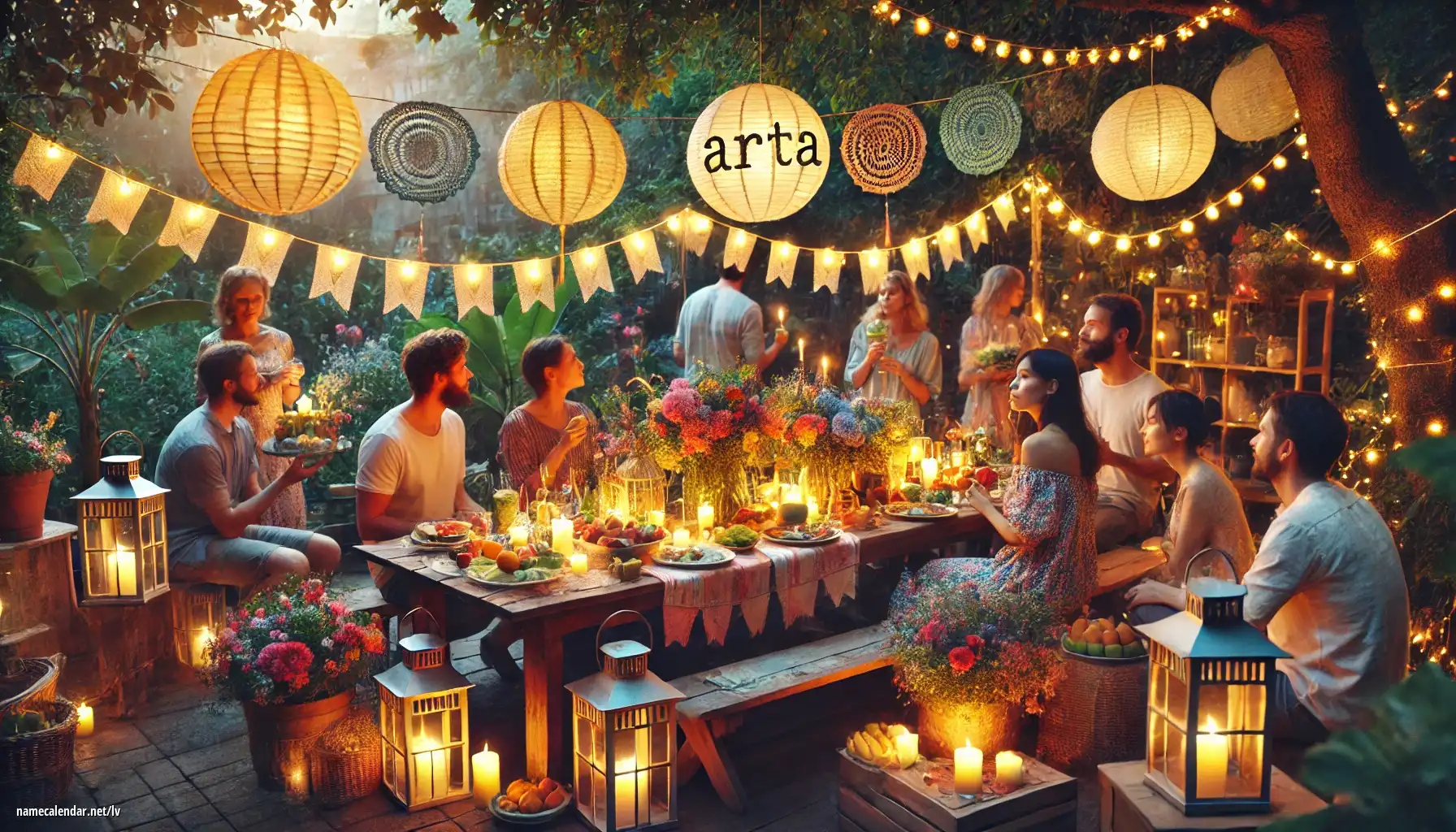 Vārda dienas un vārda svinēšana - Arta