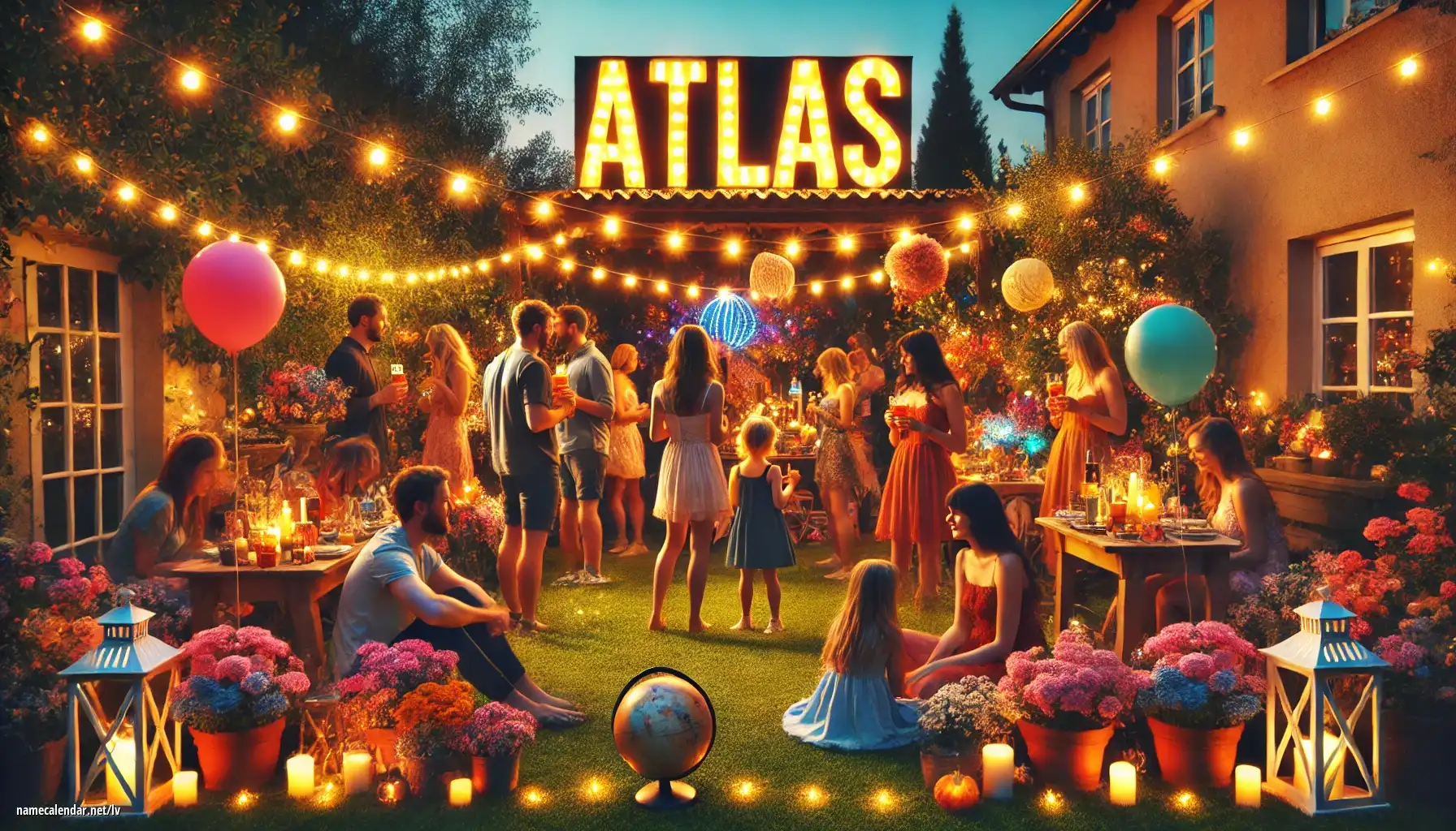 Vārda dienas un vārda svinēšana - Atlas