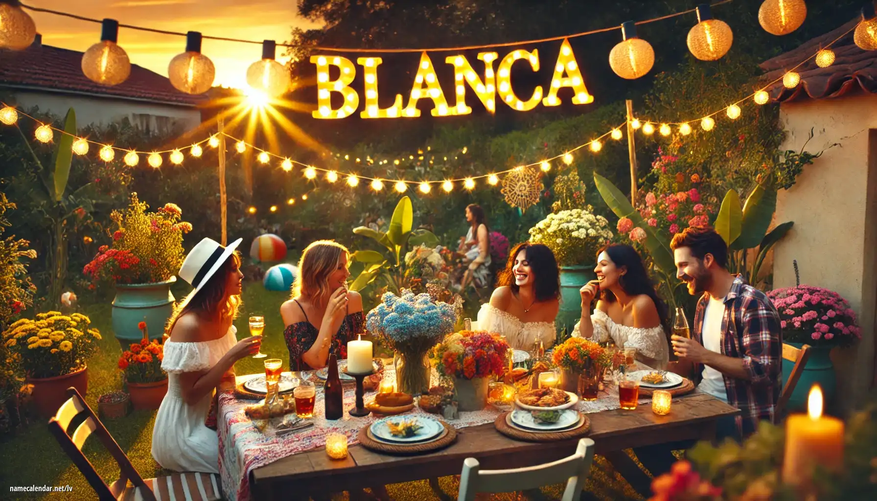 Vārda dienas un vārda svinēšana - Blanca