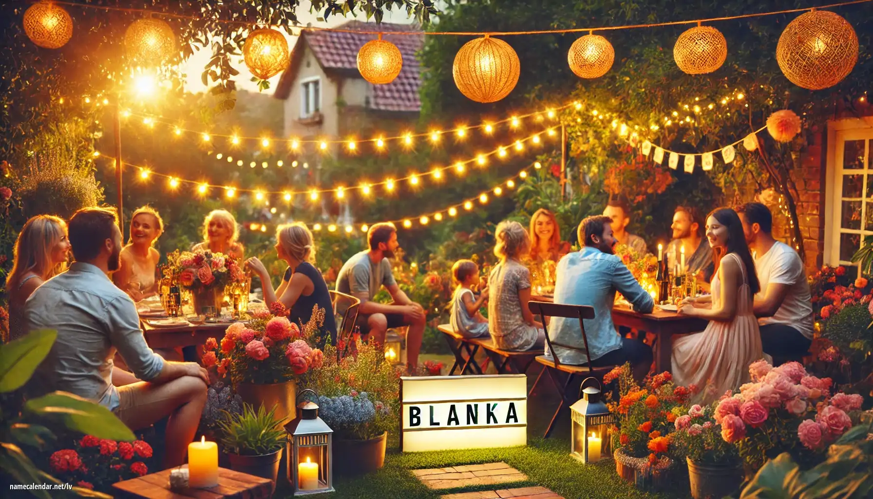 Vārda dienas un vārda svinēšana - Blanka