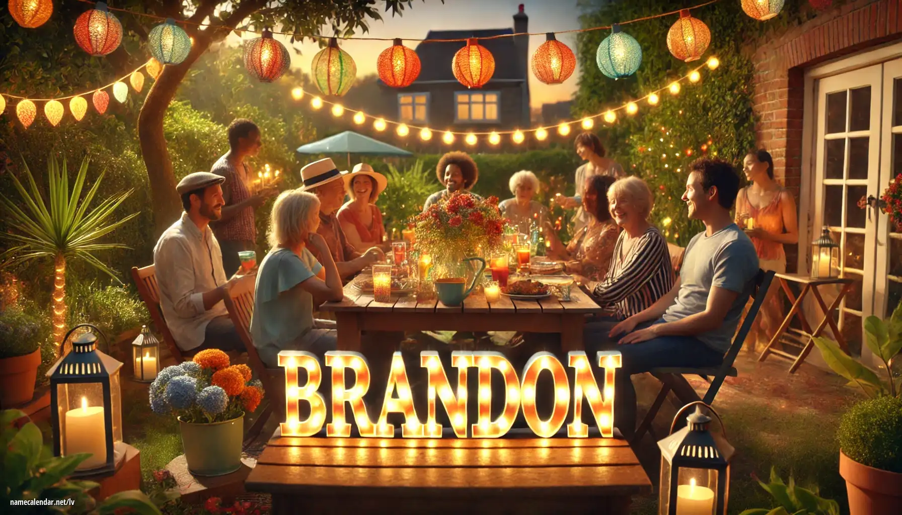 Vārda dienas un vārda svinēšana - Brandon