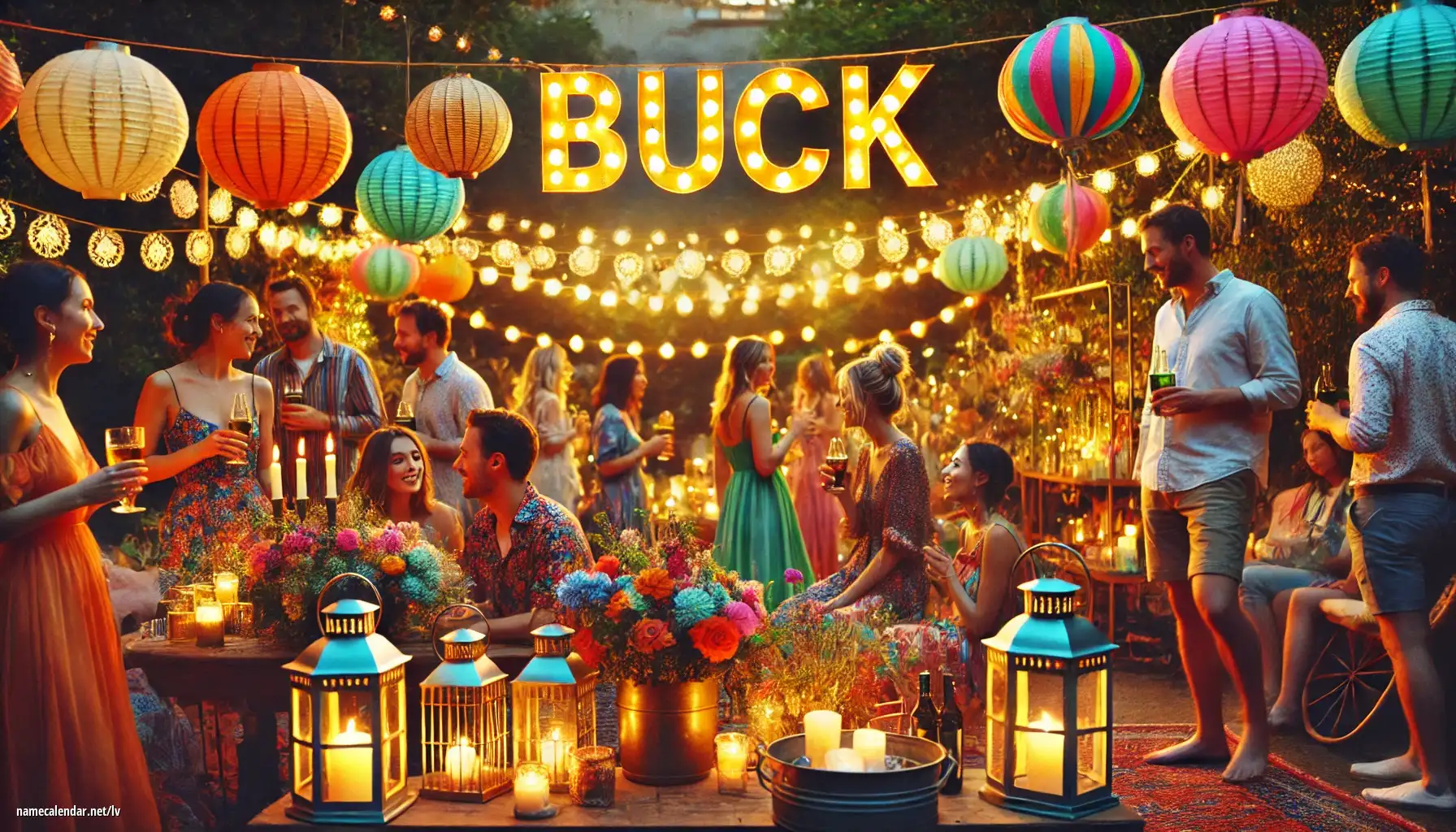 Vārda dienas un vārda svinēšana - Buck