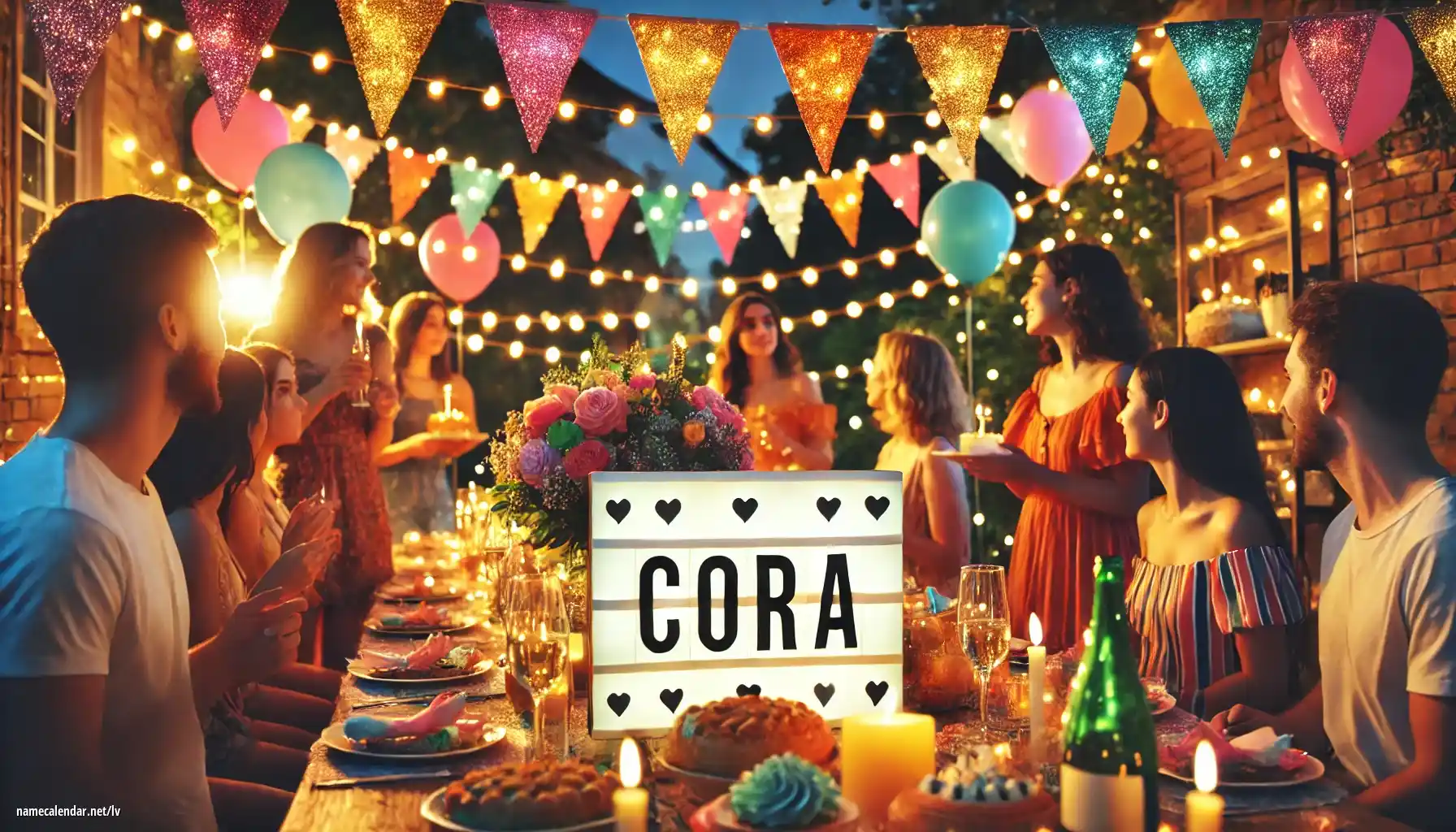 Vārda dienas un vārda svinēšana - Cora