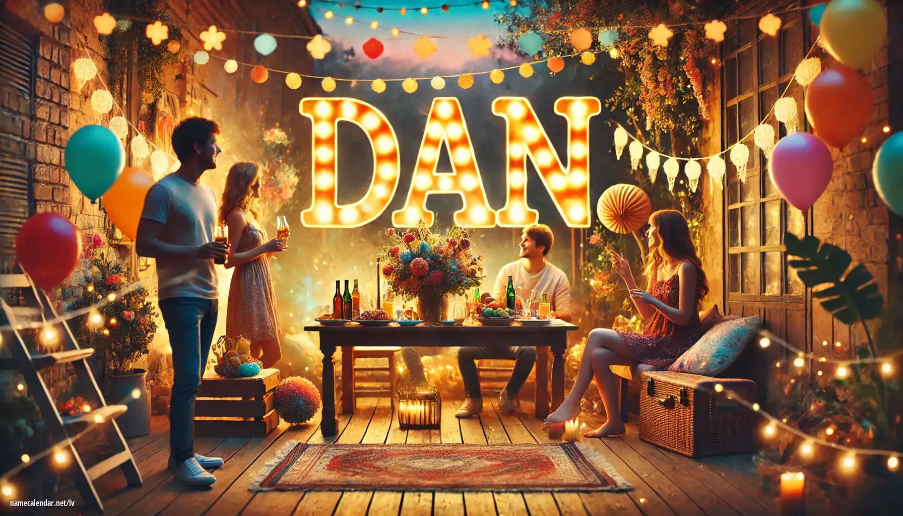 Vārda dienas un vārda svinēšana - Dan