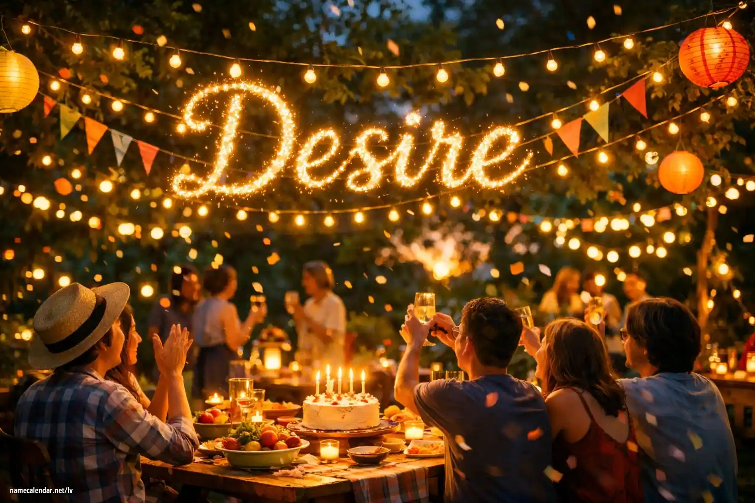 Vārda dienas un vārda svinēšana - Desire