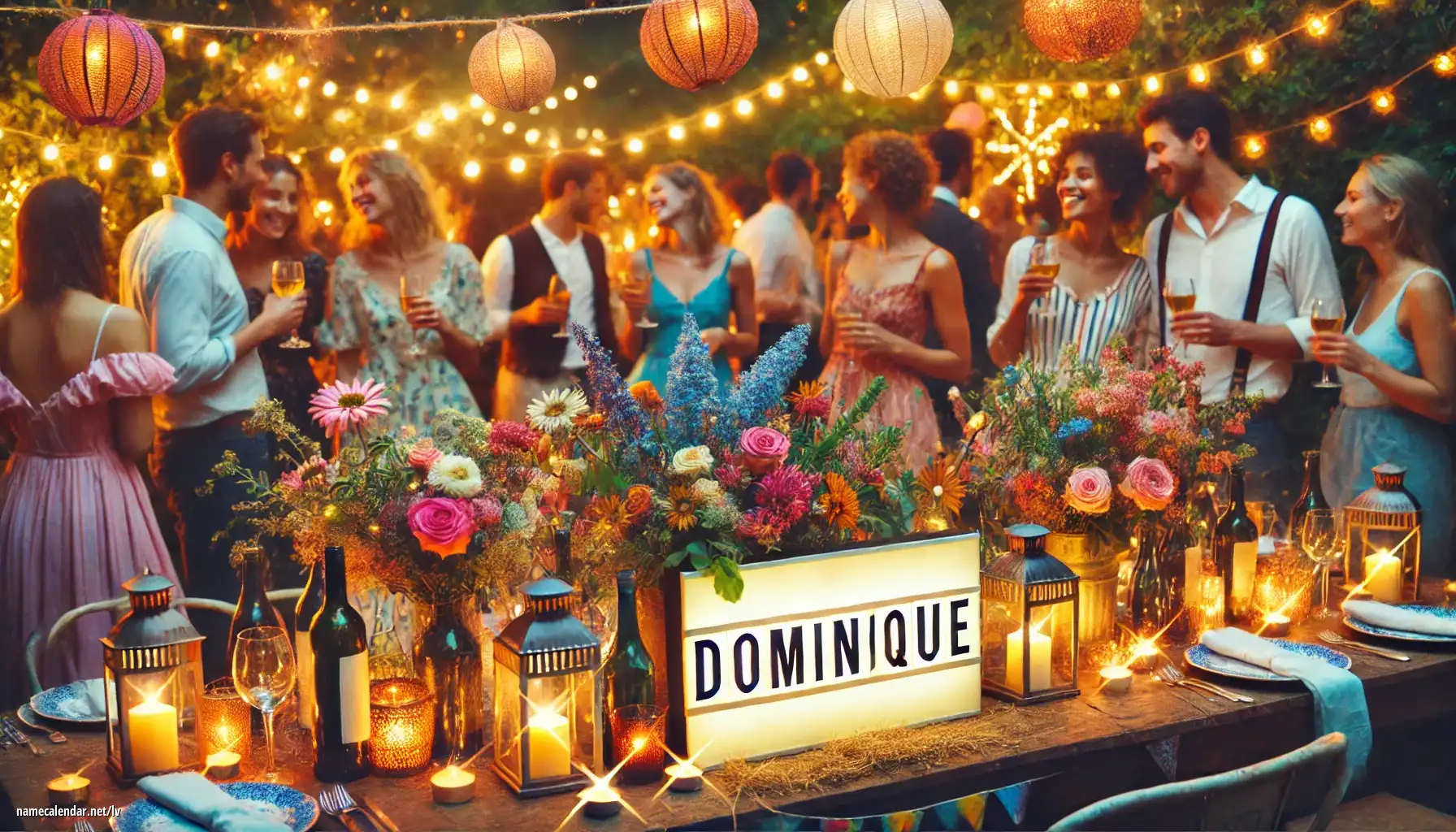 Vārda dienas un vārda svinēšana - Dominique