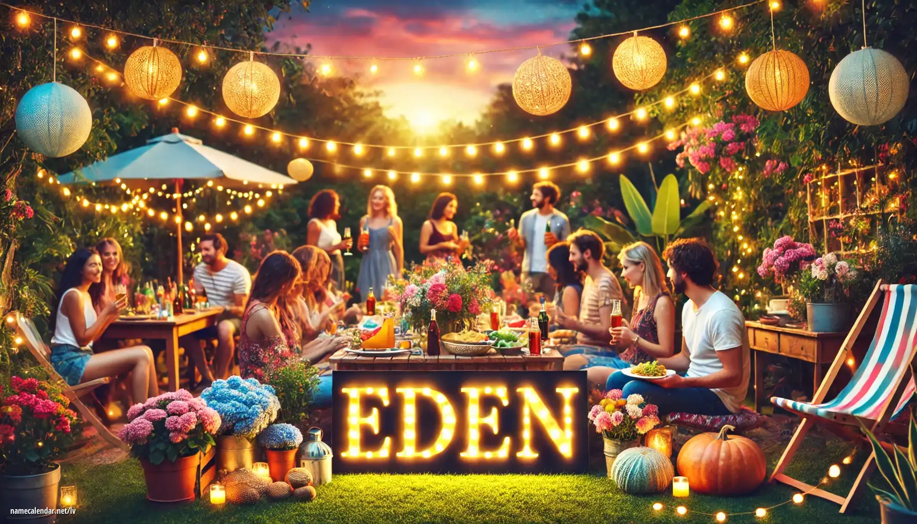 Vārda dienas un vārda svinēšana - Eden