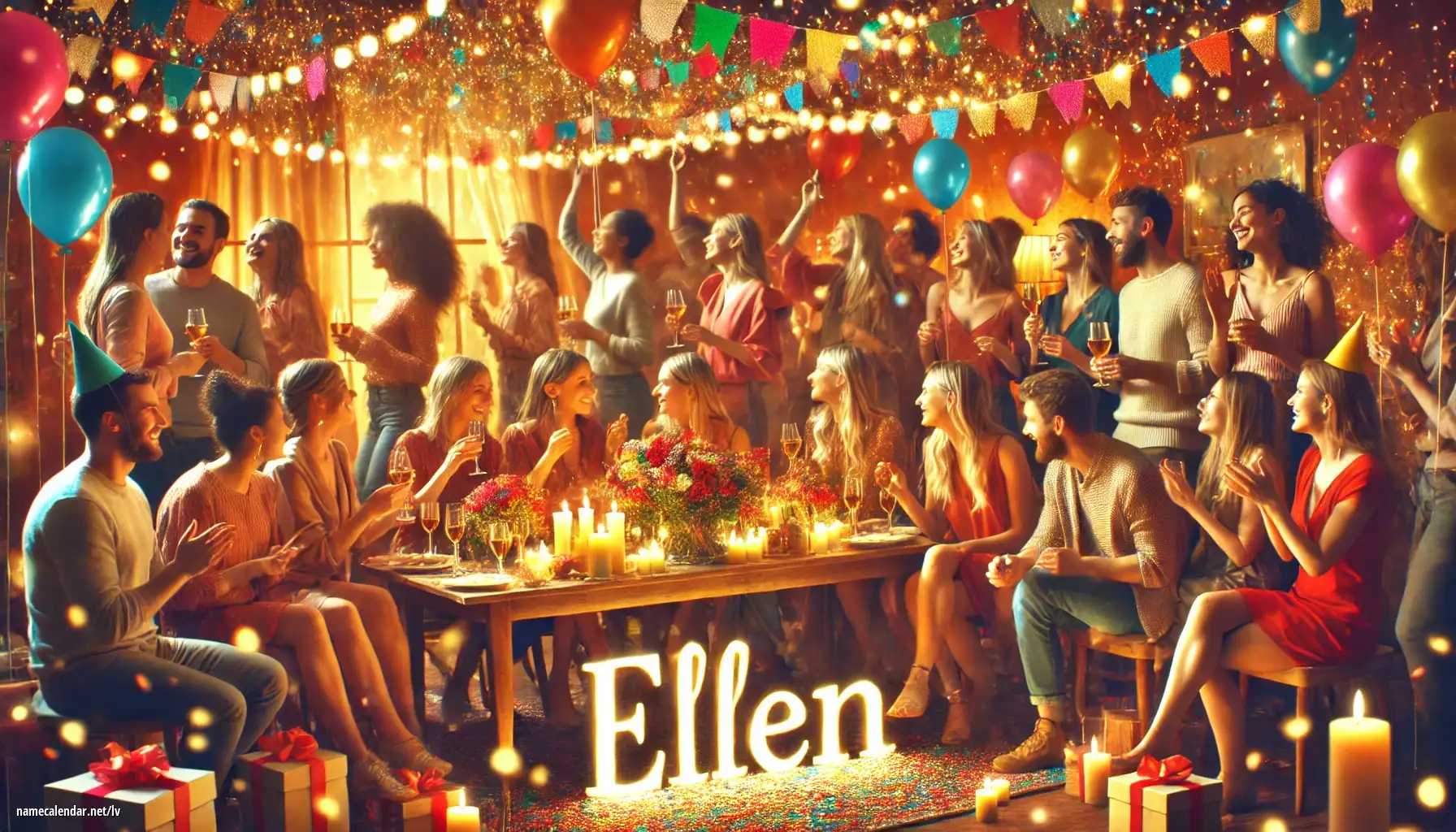 Vārda dienas un vārda svinēšana - Ellen