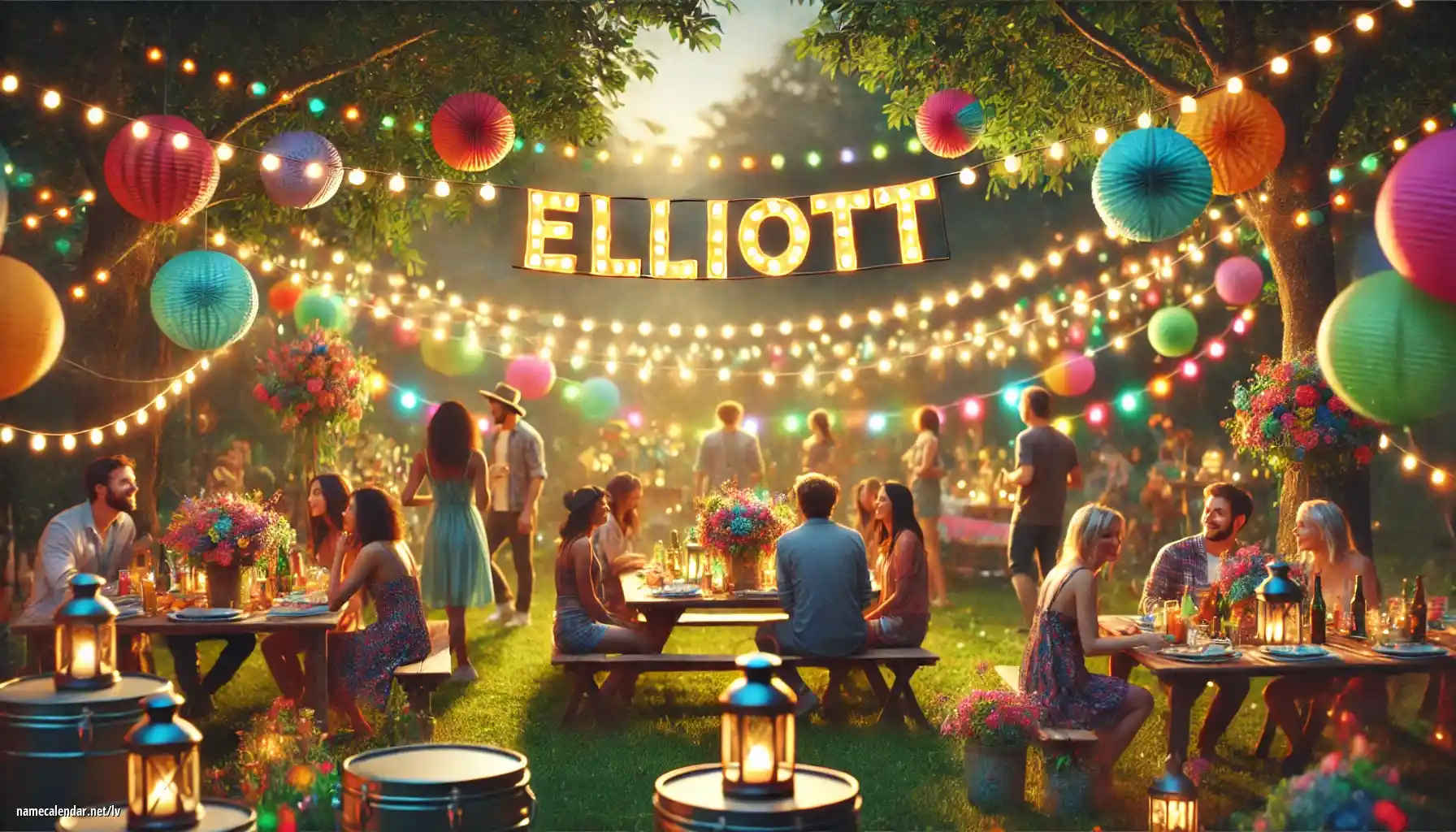 Vārda dienas un vārda svinēšana - Elliott