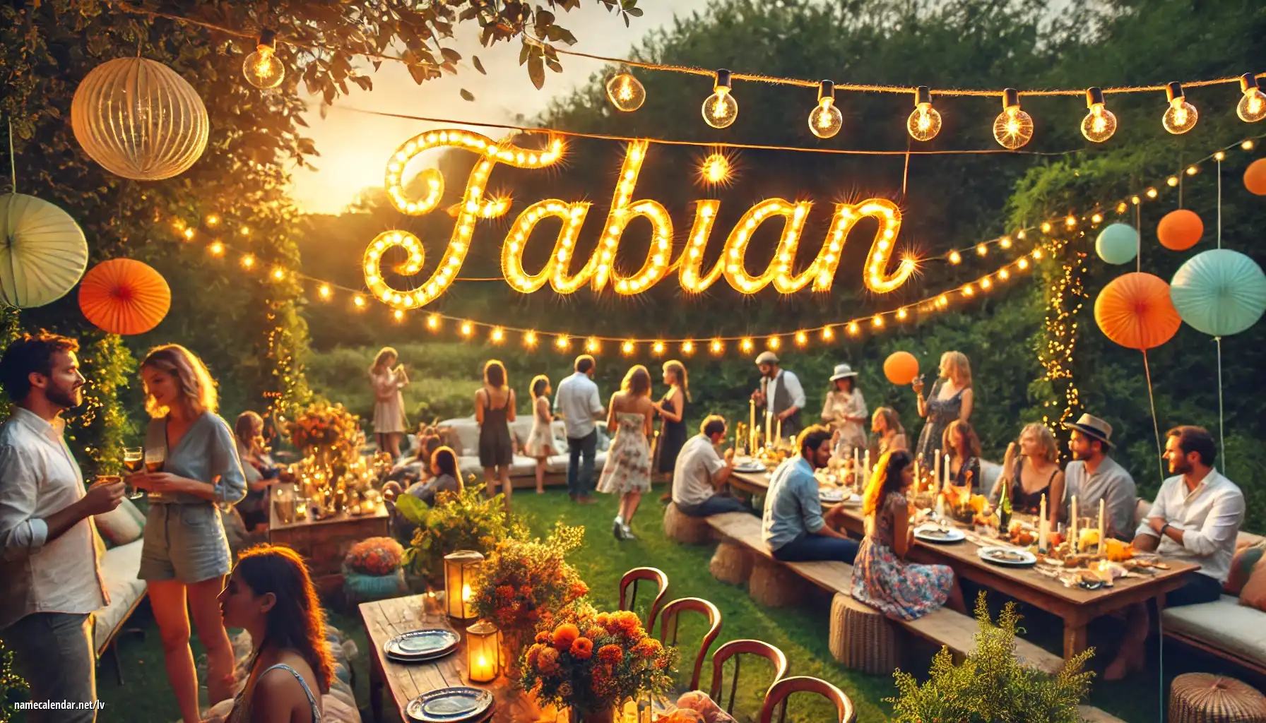 Vārda dienas un vārda svinēšana - Fabian