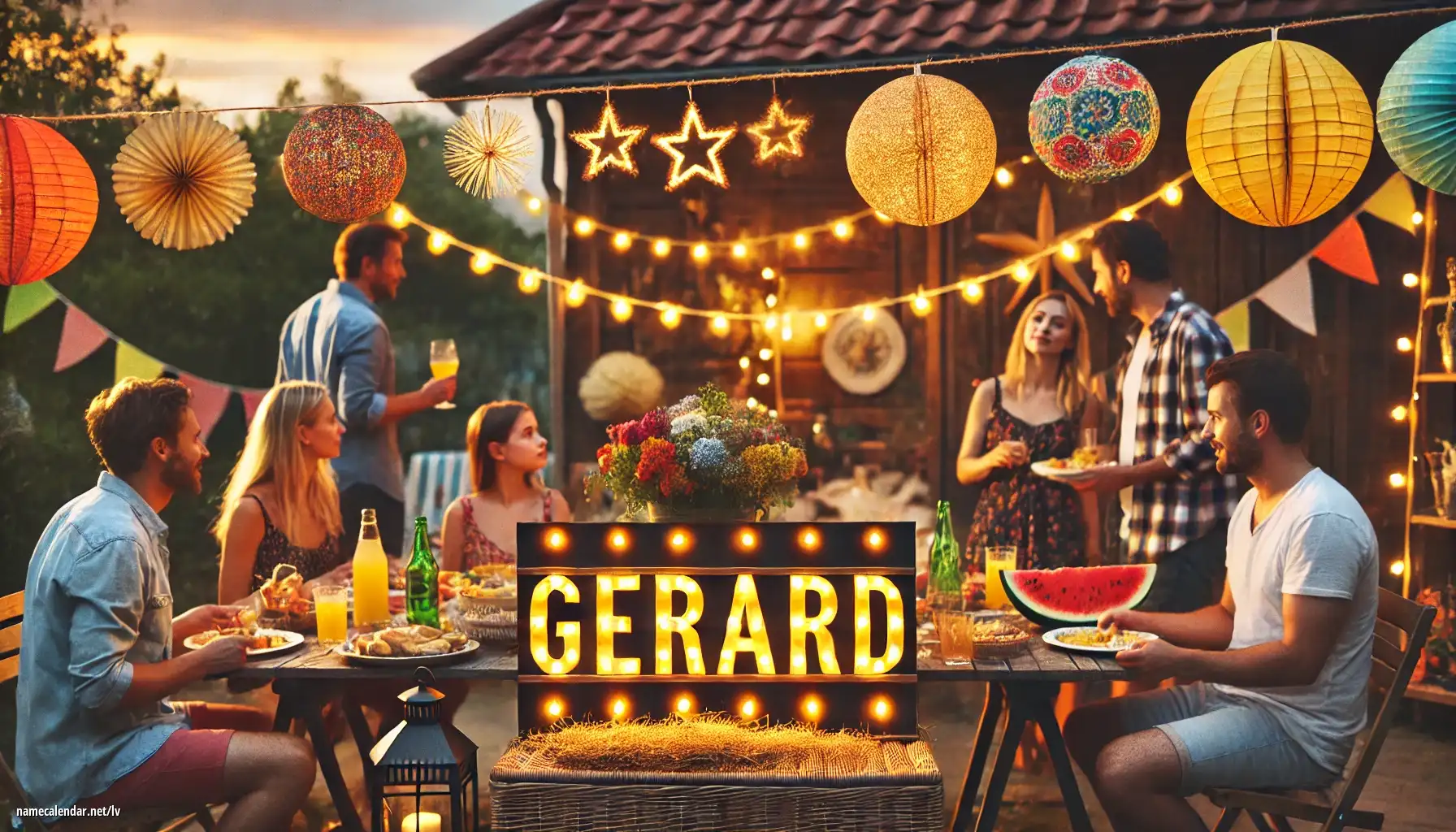 Vārda dienas un vārda svinēšana - Gérard