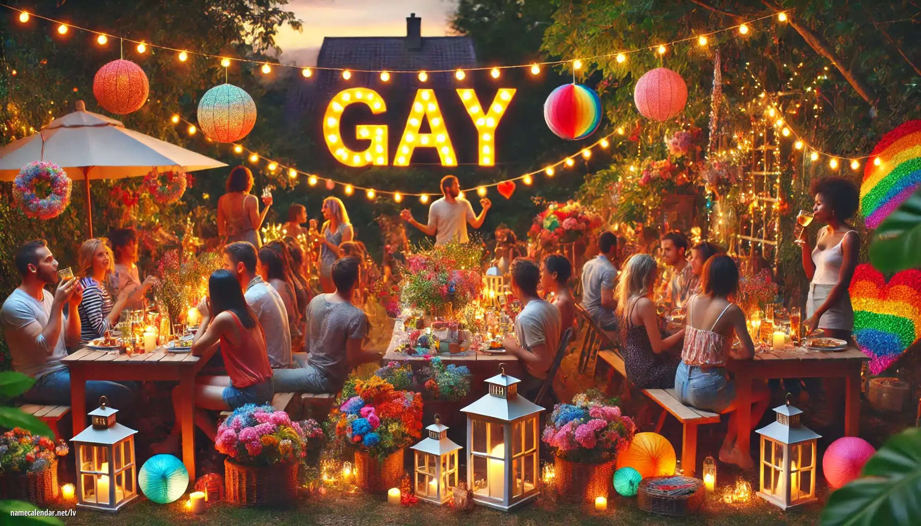 Vārda dienas un vārda svinēšana - Gay