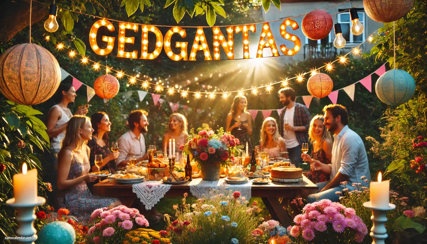 Vārda dienas un vārda svinēšana - Gedgantas