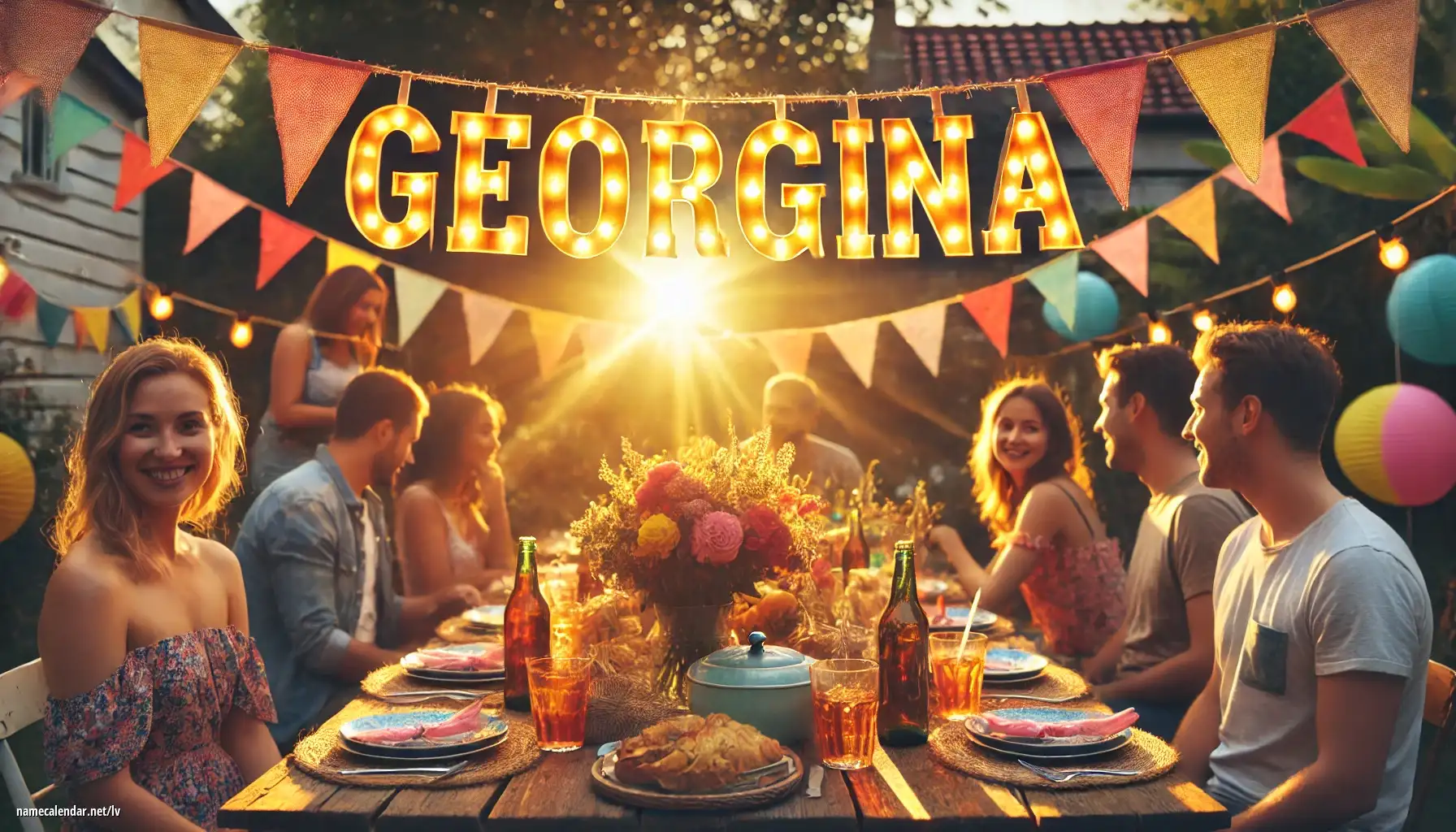 Vārda dienas un vārda svinēšana - Georgina