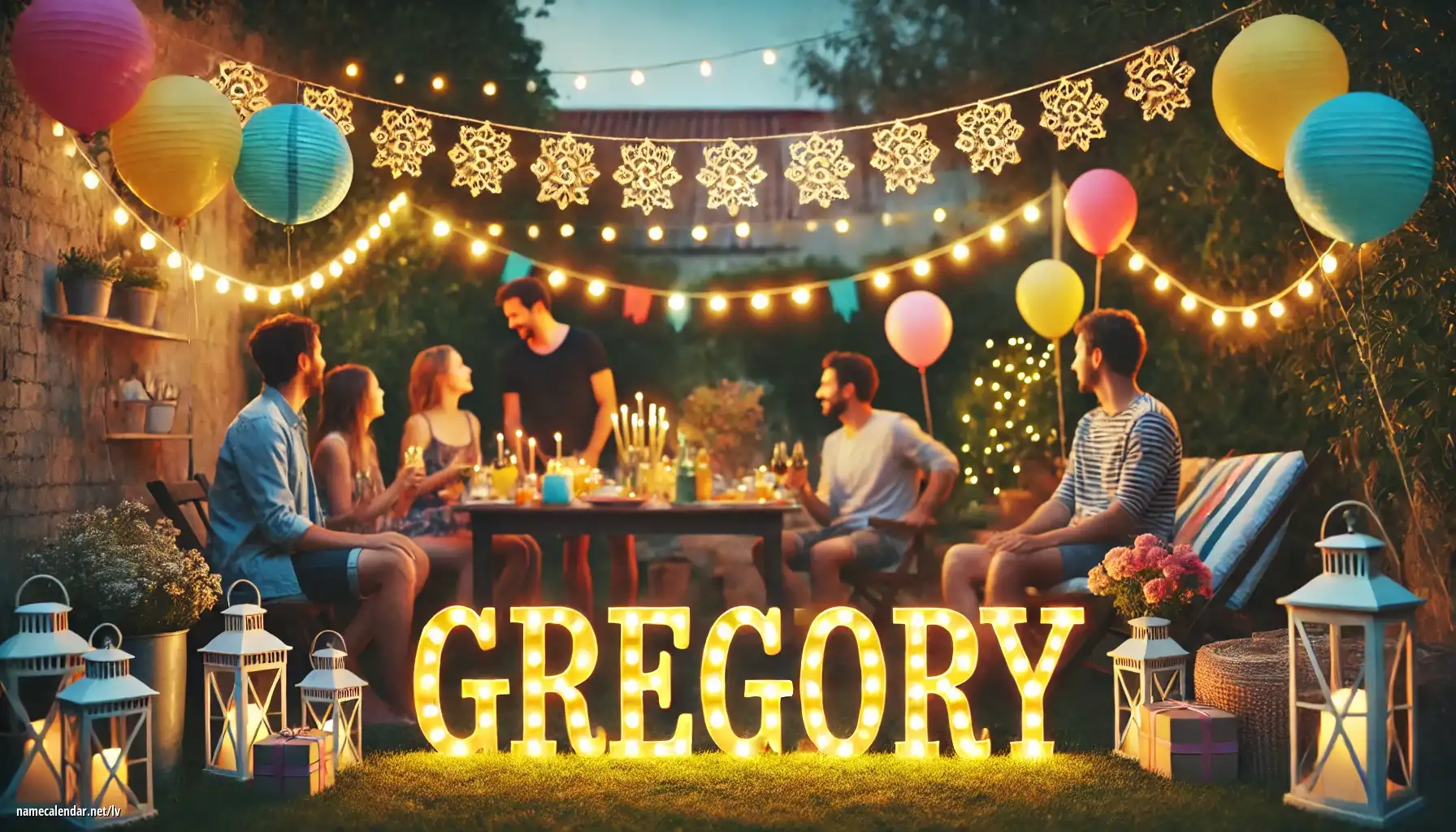 Vārda dienas un vārda svinēšana - Gregory