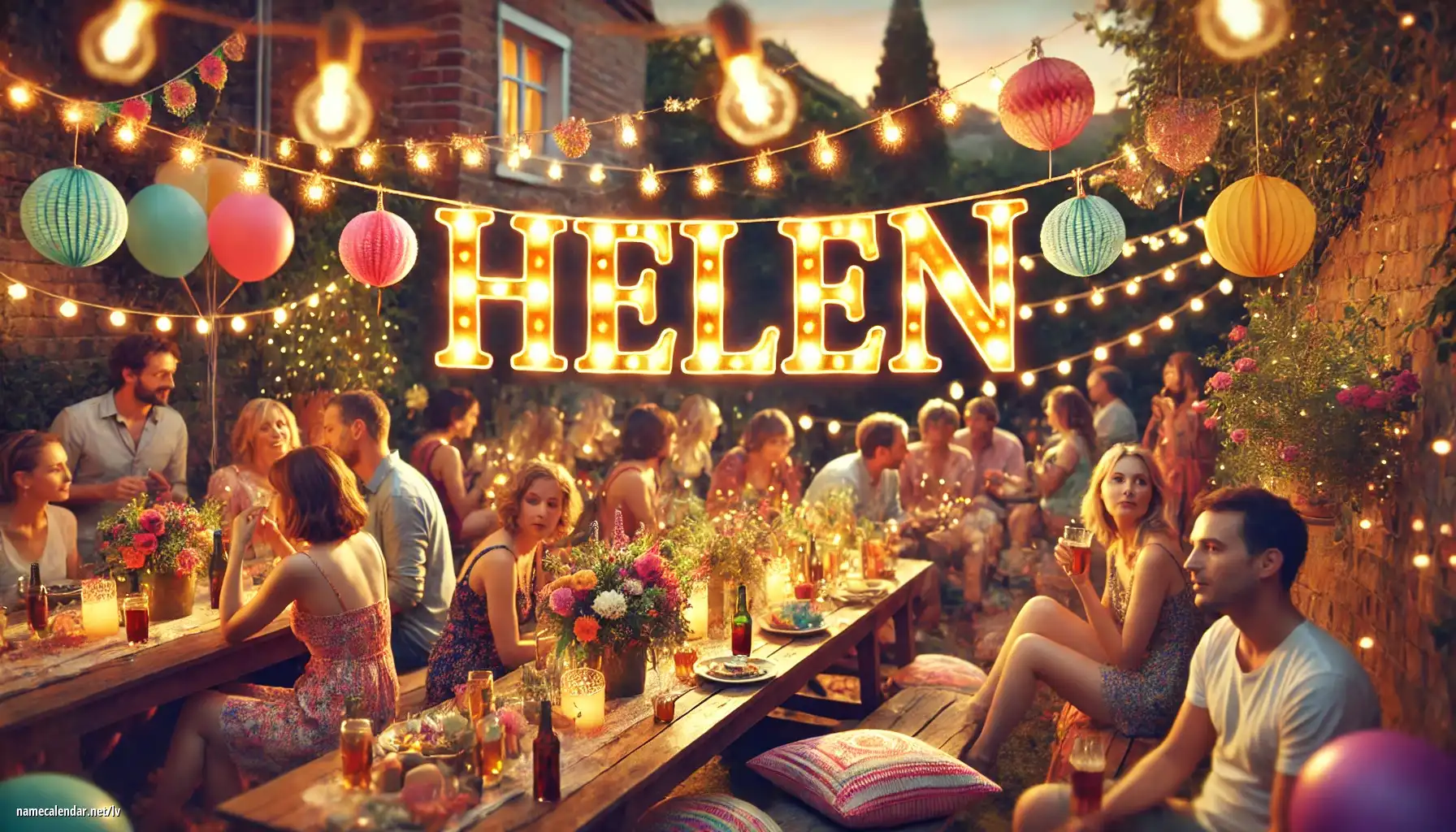 Vārda dienas un vārda svinēšana - Helén