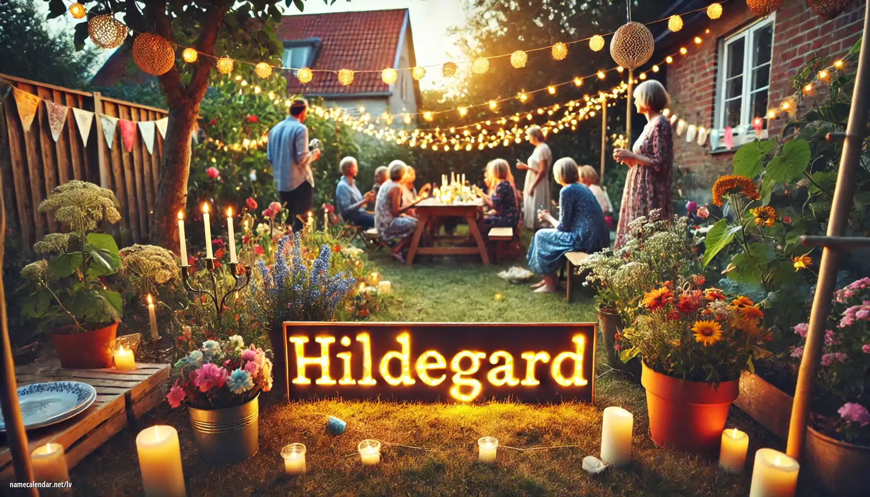 Vārda dienas un vārda svinēšana - Hildegard