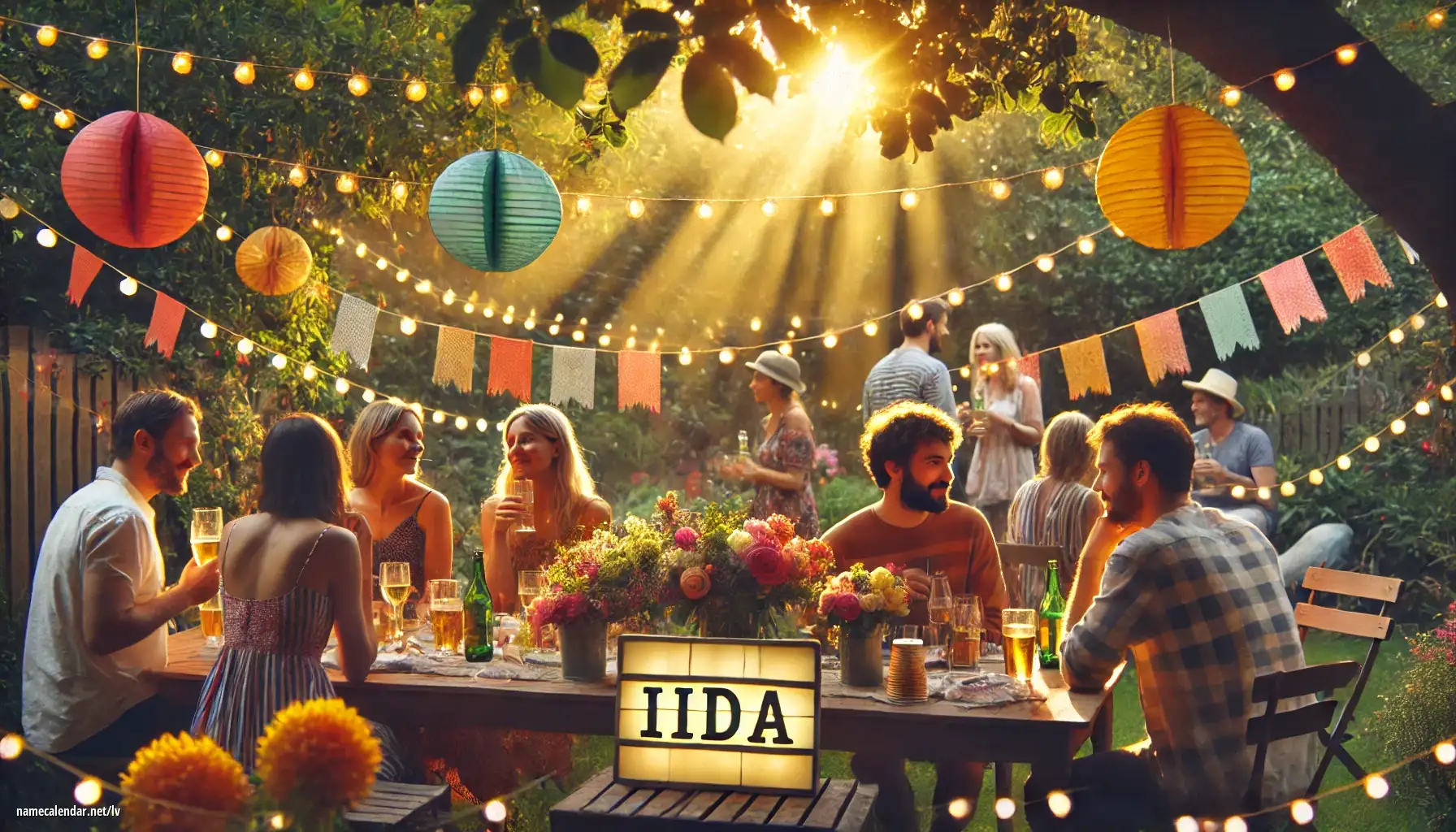 Vārda dienas un vārda svinēšana - Iida