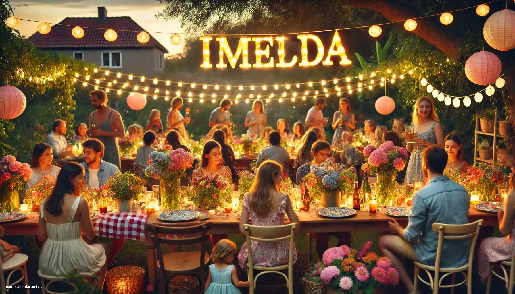 Vārda dienas un vārda svinēšana - Imelda