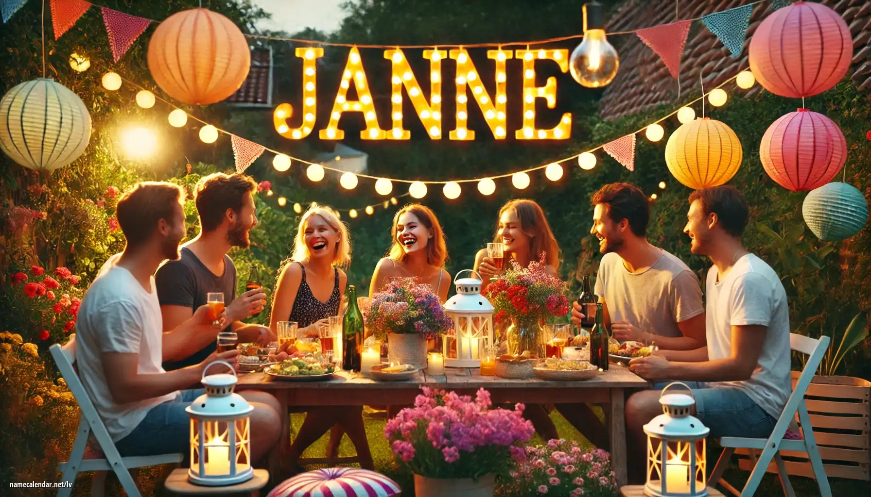 Vārda dienas un vārda svinēšana - Janne