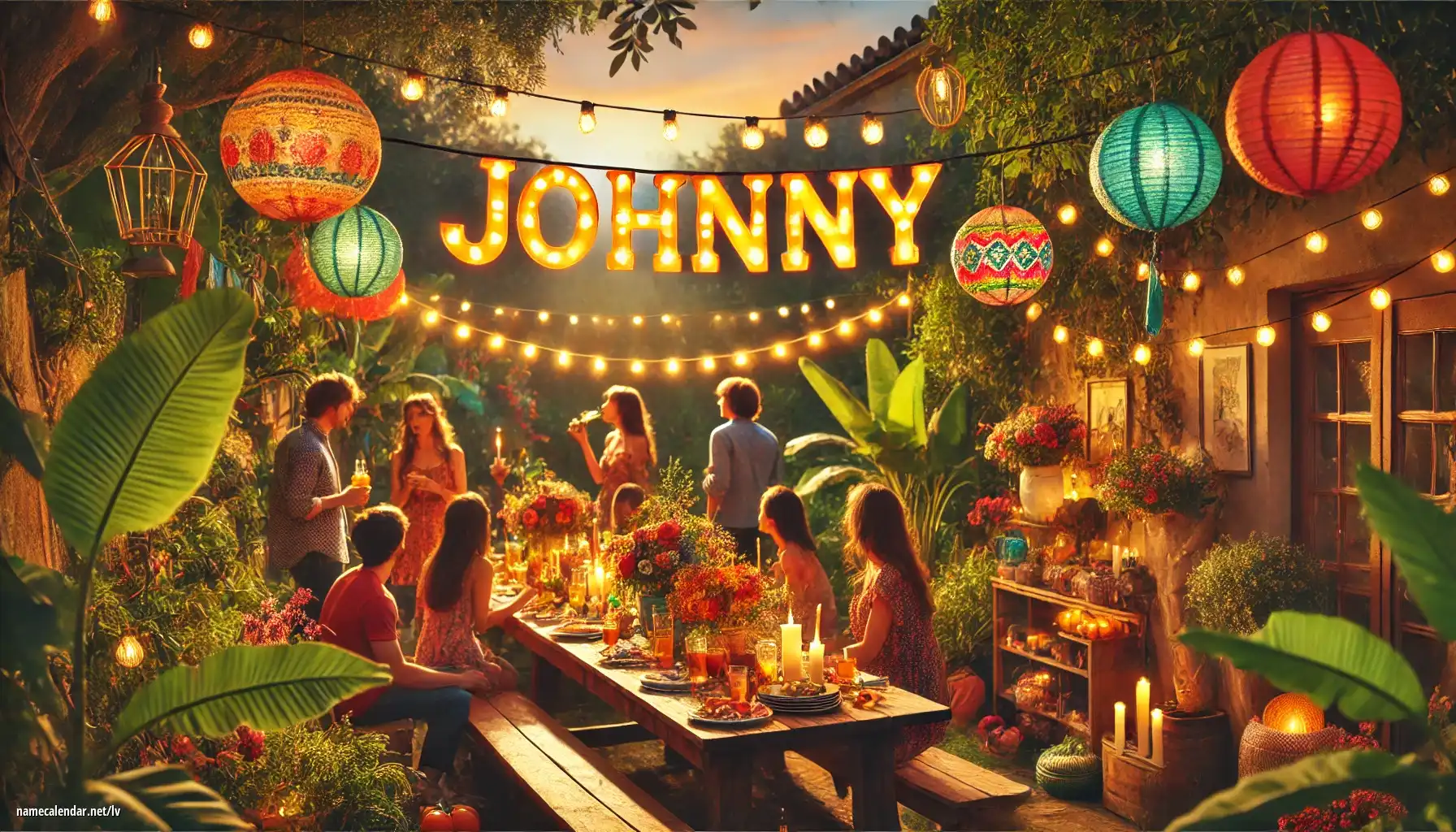 Vārda dienas un vārda svinēšana - Johnny