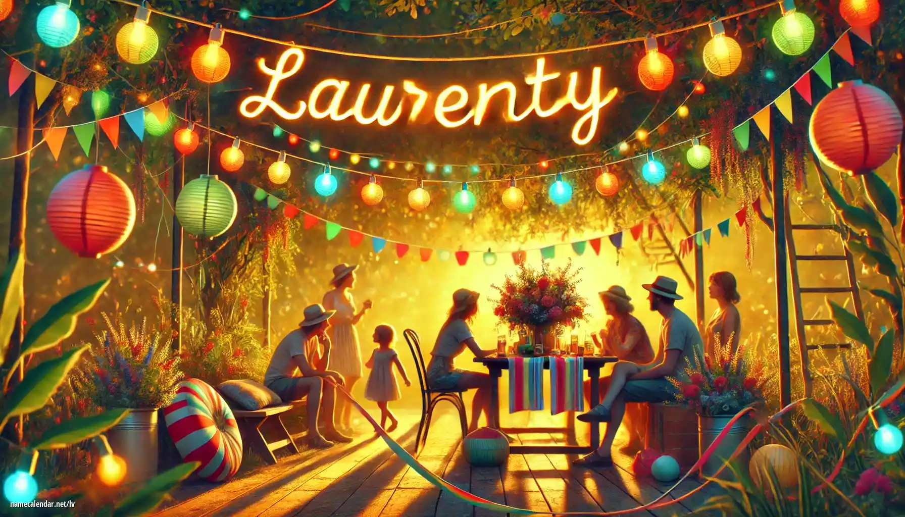 Vārda dienas un vārda svinēšana - Laurenty