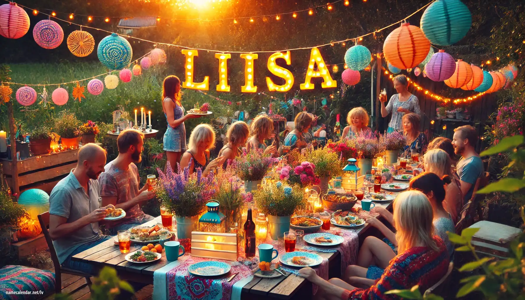 Vārda dienas un vārda svinēšana - Liisa