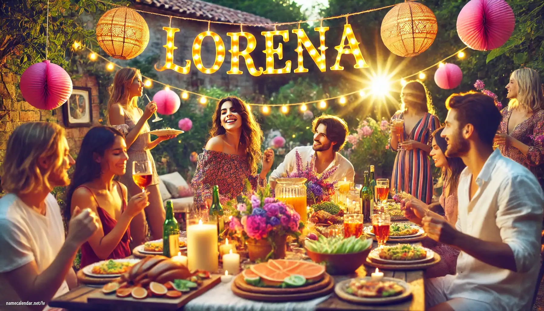 Vārda dienas un vārda svinēšana - Lorena