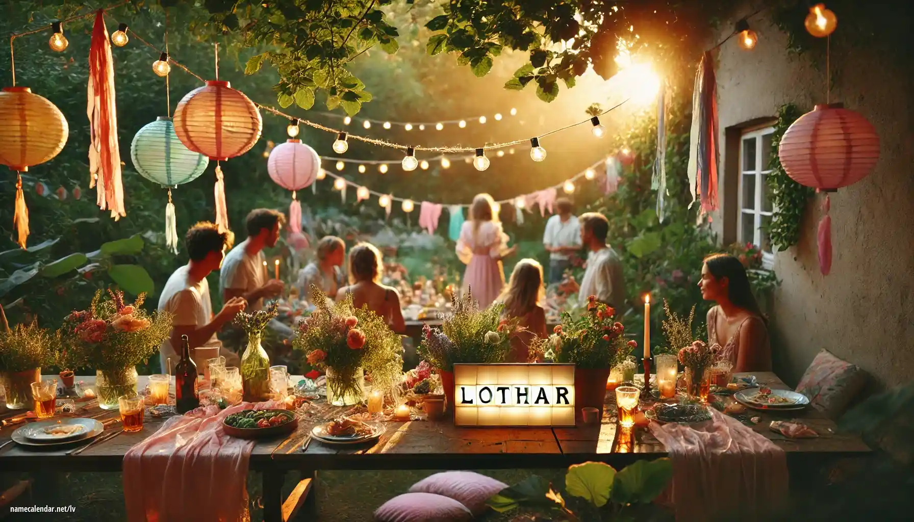 Vārda dienas un vārda svinēšana - Lothar