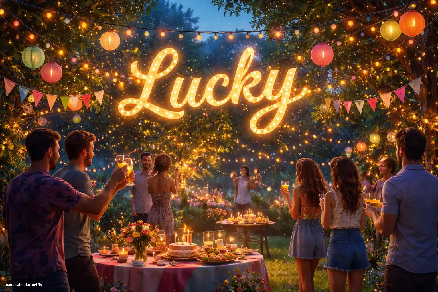 Vārda dienas un vārda svinēšana - Lucky