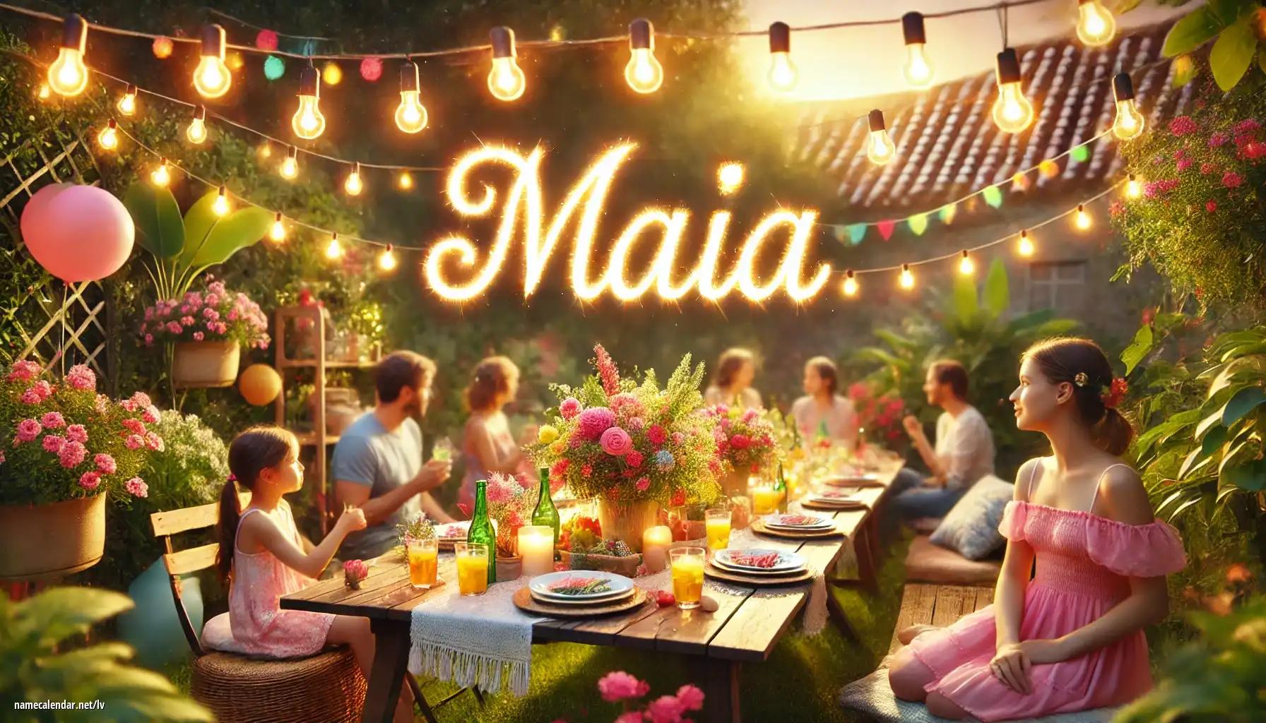 Vārda dienas un vārda svinēšana - Maia