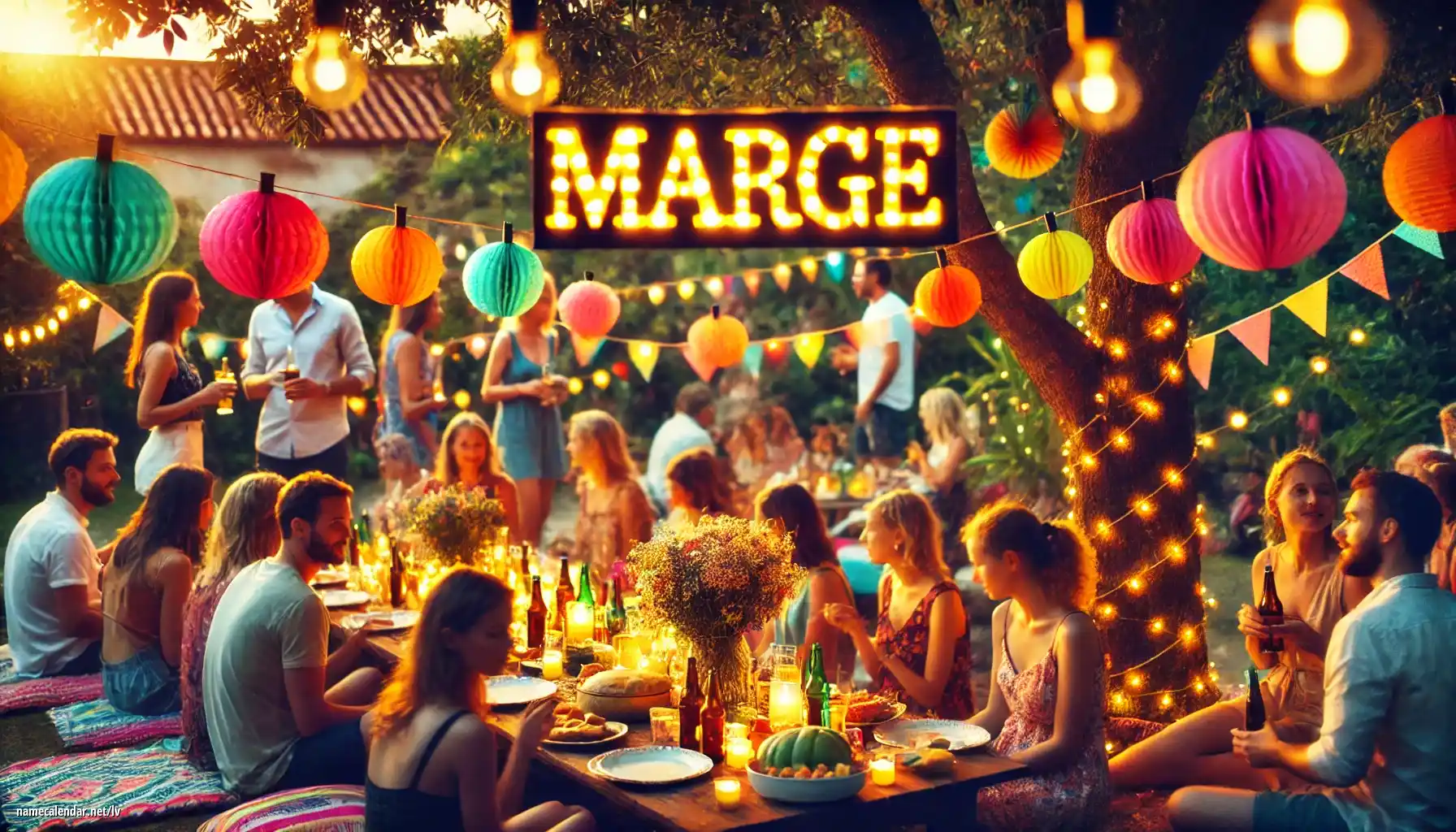 Vārda dienas un vārda svinēšana - Marge