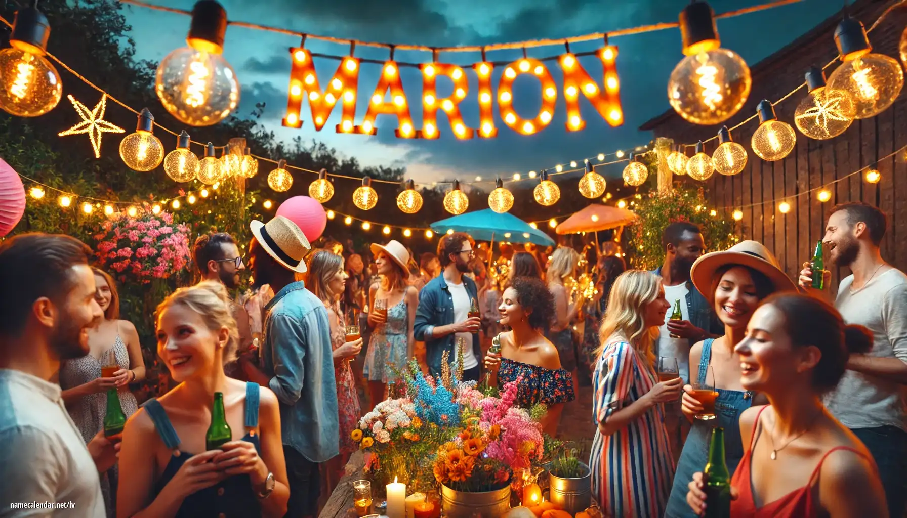 Vārda dienas un vārda svinēšana - Marion