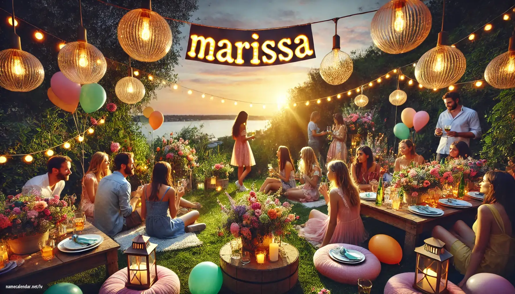 Vārda dienas un vārda svinēšana - Marissa