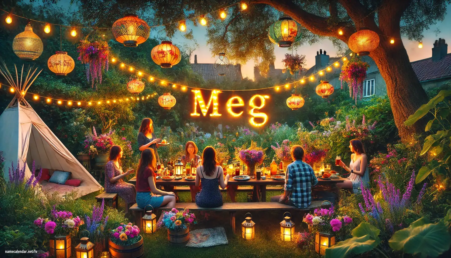 Vārda dienas un vārda svinēšana - Meg