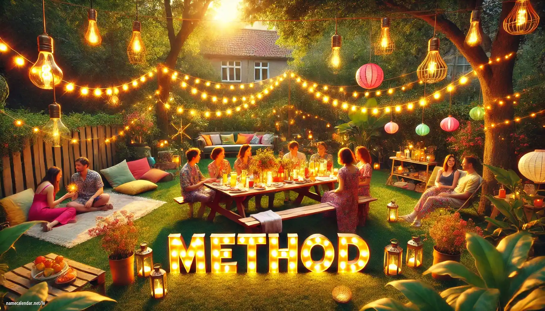 Vārda dienas un vārda svinēšana - Method