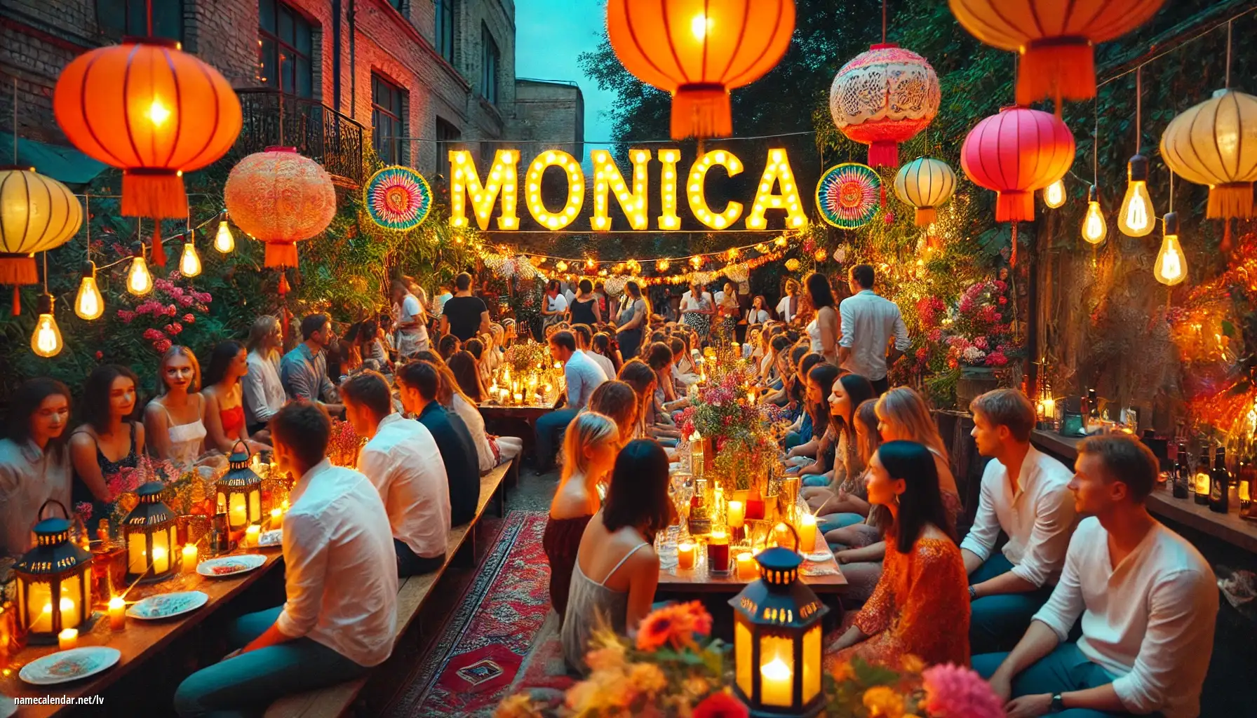 Vārda dienas un vārda svinēšana - Monica