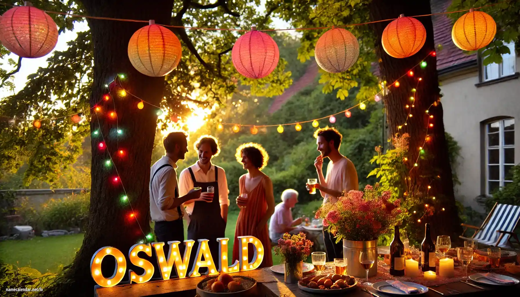 Vārda dienas un vārda svinēšana - Oswald