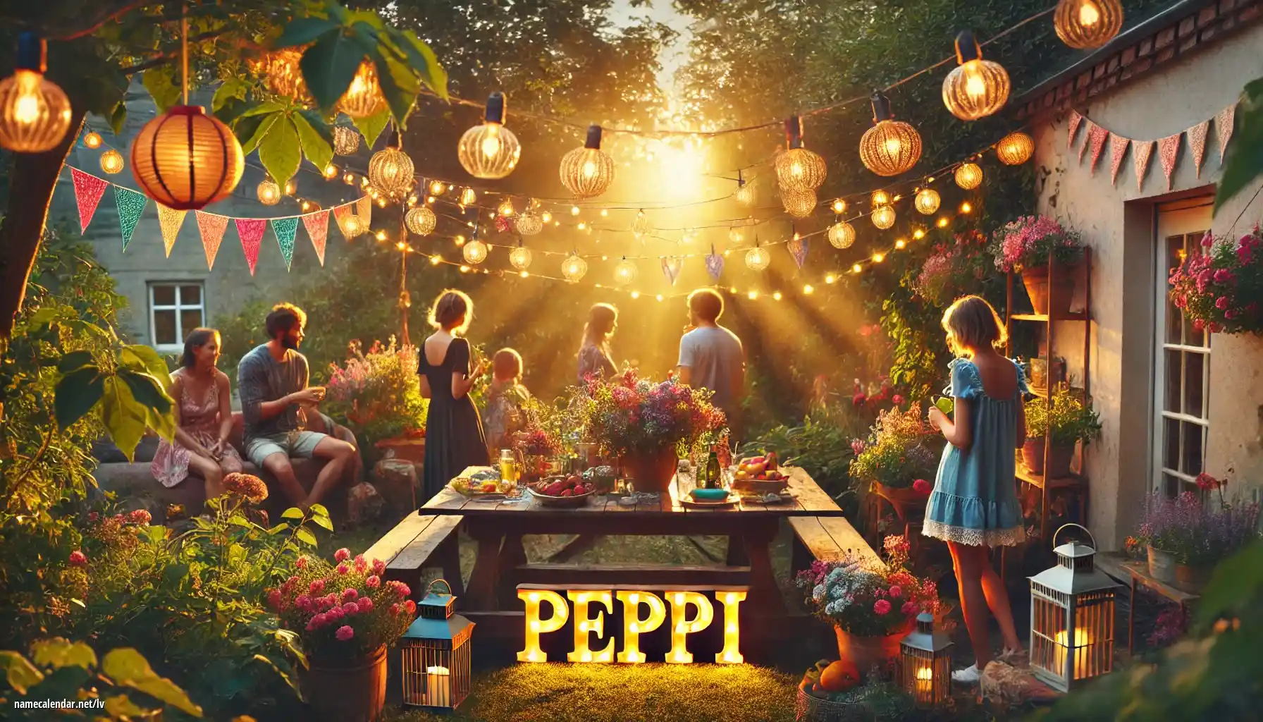 Vārda dienas un vārda svinēšana - Peppi