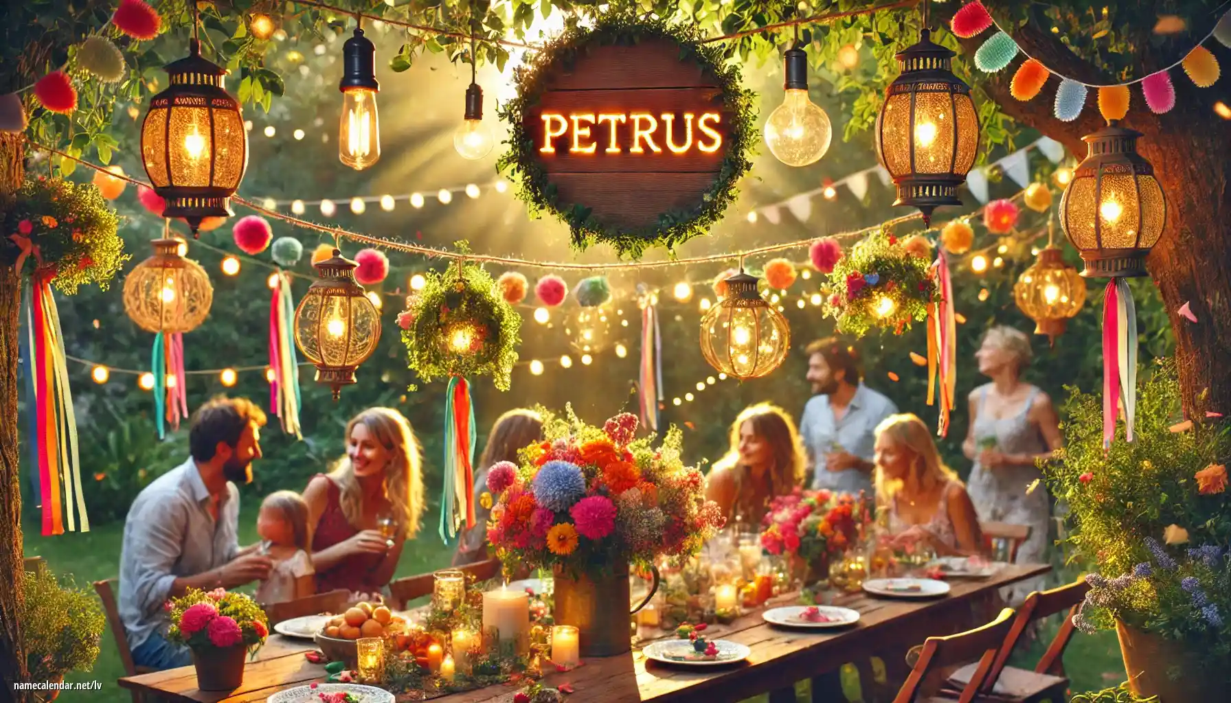 Vārda dienas un vārda svinēšana - Petrus