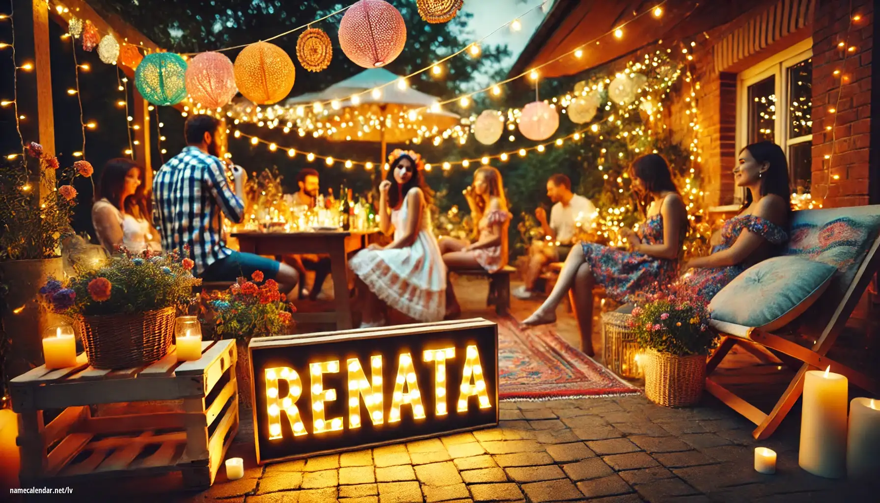 Vārda dienas un vārda svinēšana - Renata