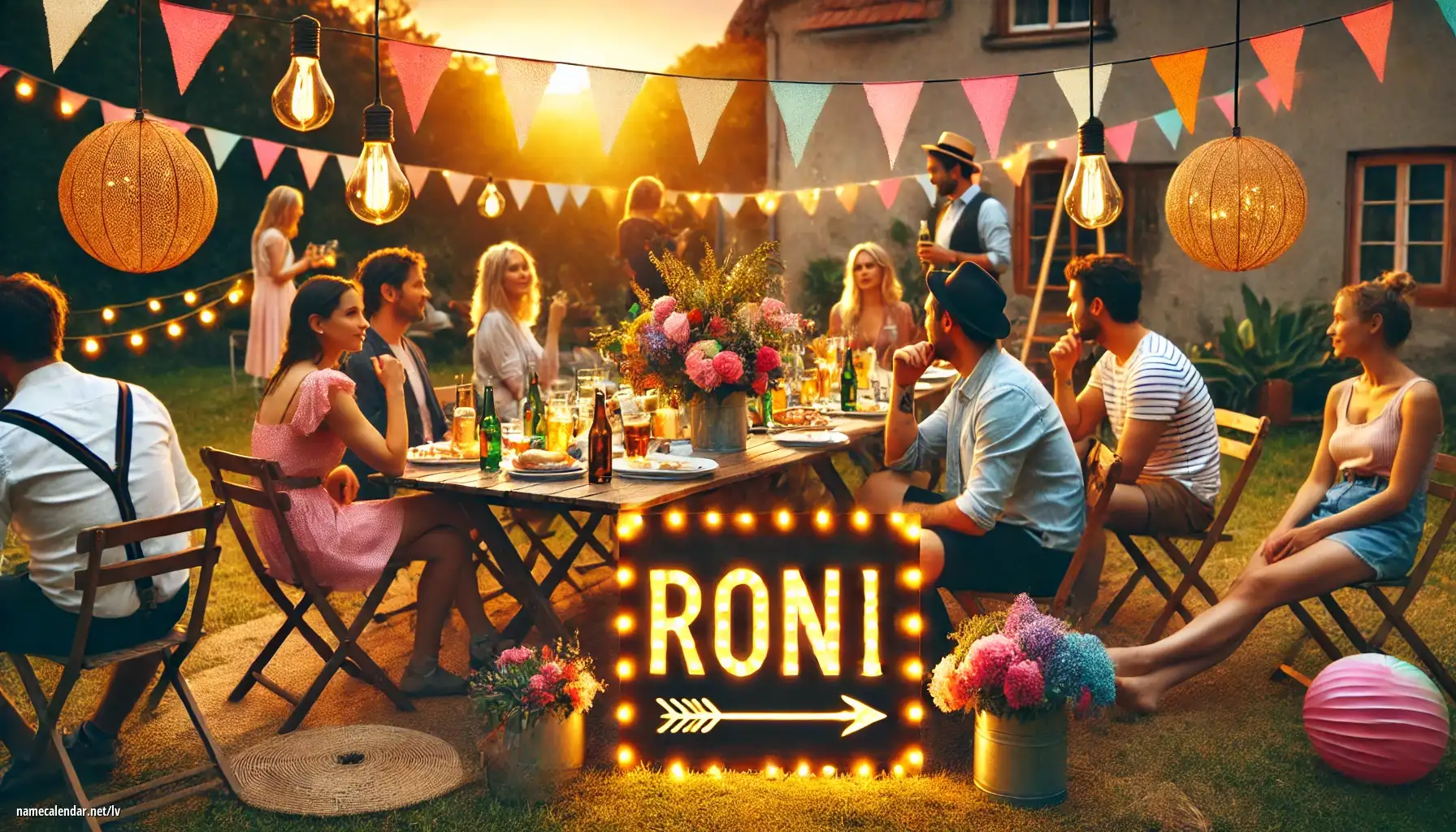 Vārda dienas un vārda svinēšana - Roni