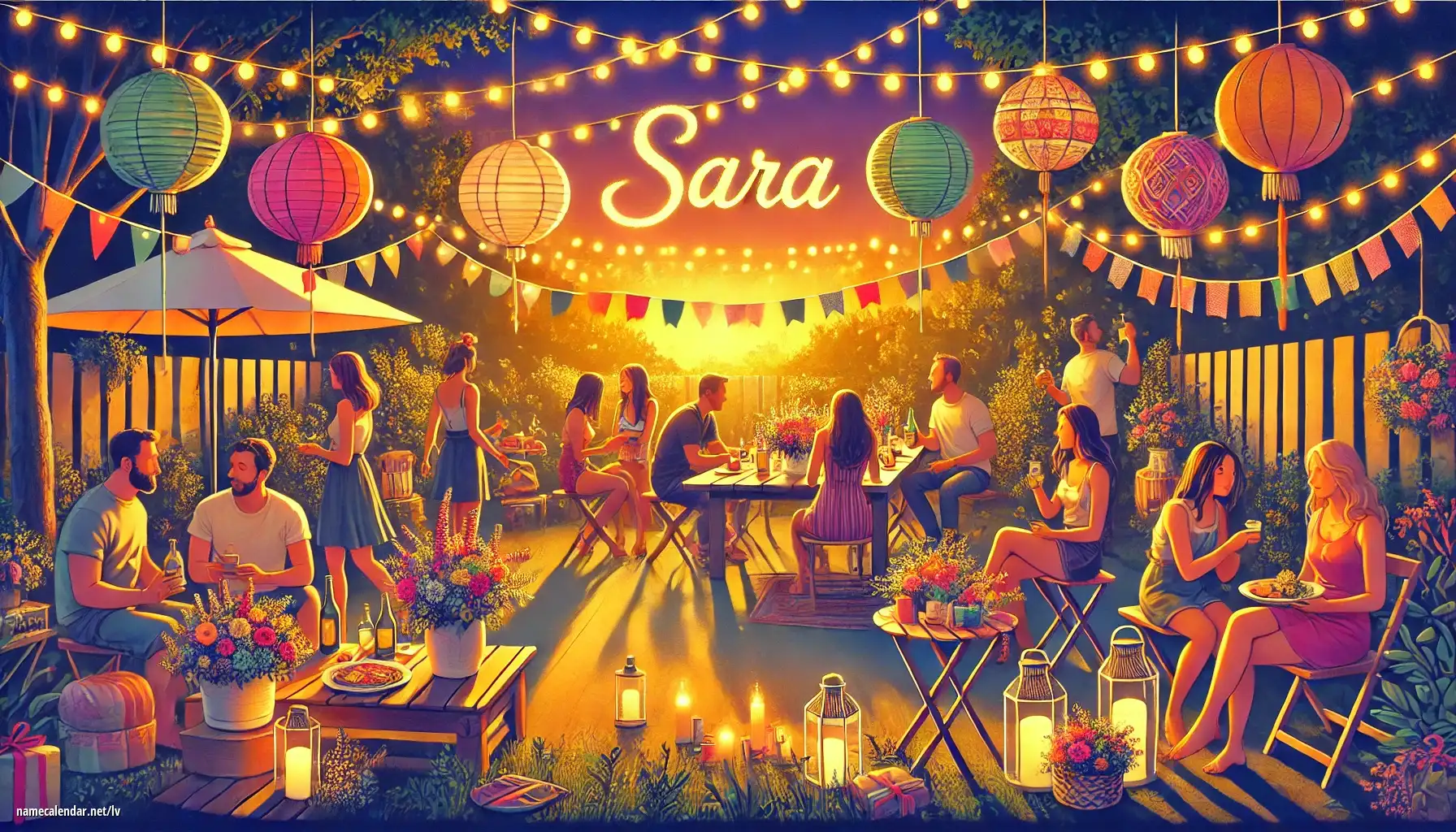 Vārda dienas un vārda svinēšana - Sára