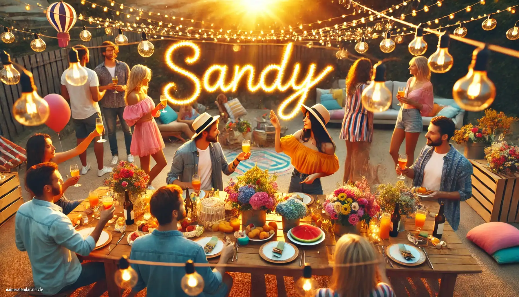 Vārda dienas un vārda svinēšana - Sandy