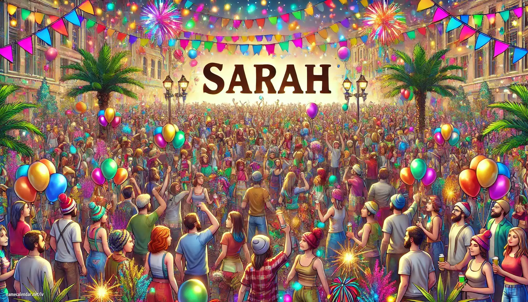 Vārda dienas un vārda svinēšana - Sarah