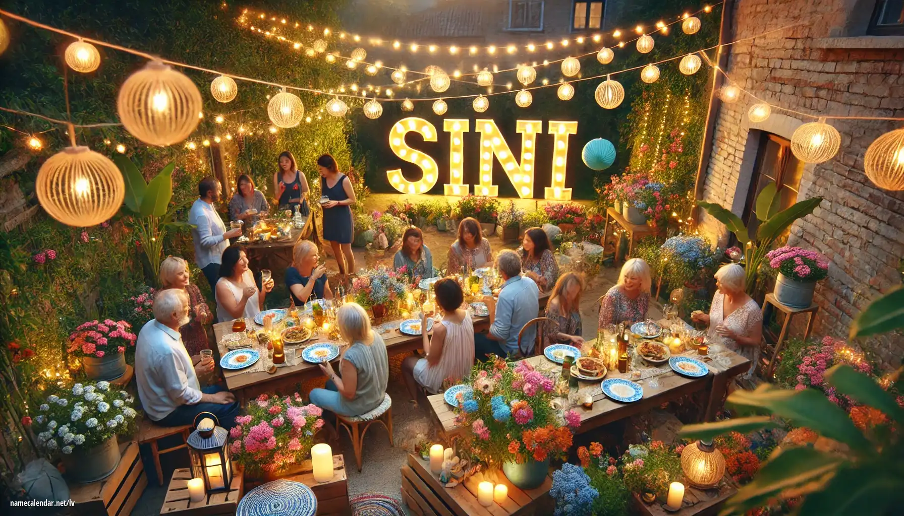 Vārda dienas un vārda svinēšana - Sini